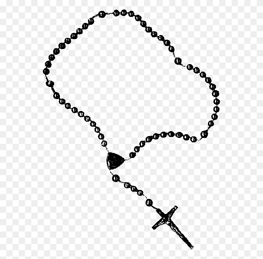 566x768 She Enjoyed Sewing Needle Point And Crocheting Rosary With No Background, Bead, Accessories, Accessory HD PNG Download