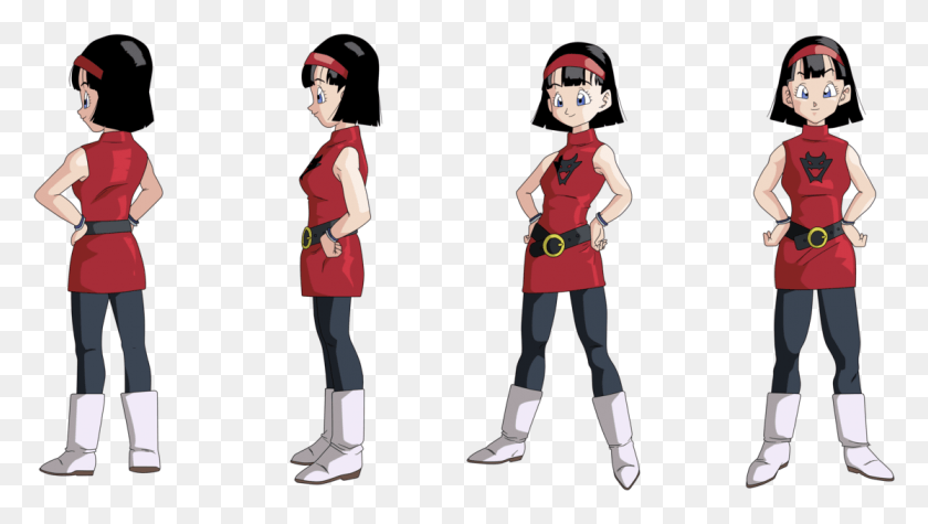 1114x594 She Had Fairly Long Hair In Bog Without Pigtails Personatges De Bola De Drac, Clothing, Apparel, Person HD PNG Download