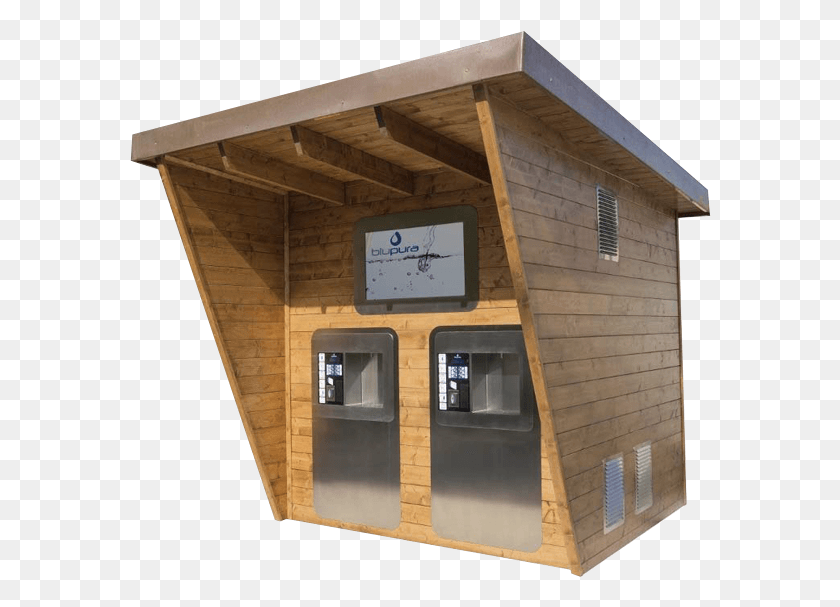 582x547 Shed, Kiosk, Wood, Mailbox HD PNG Download