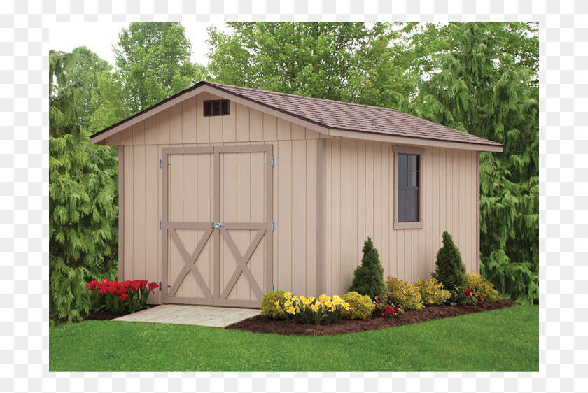 701x502 Shed, Grass, Plant, Toolshed HD PNG Download