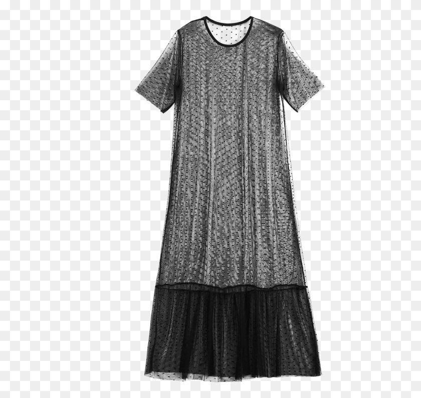 461x734 Sheer Mesh Midi Beach Cover Up Dress Day Dress, Clothing, Apparel, Fashion Descargar Hd Png
