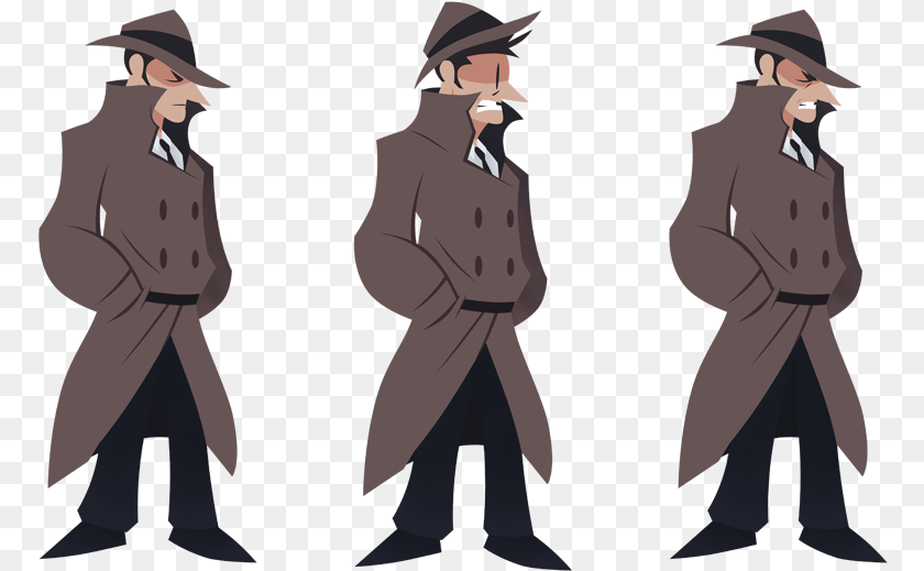 773x519 Sheet By Tigerhawk Detective Character Design, Person, Suit, Clothing, Coat Transparent PNG