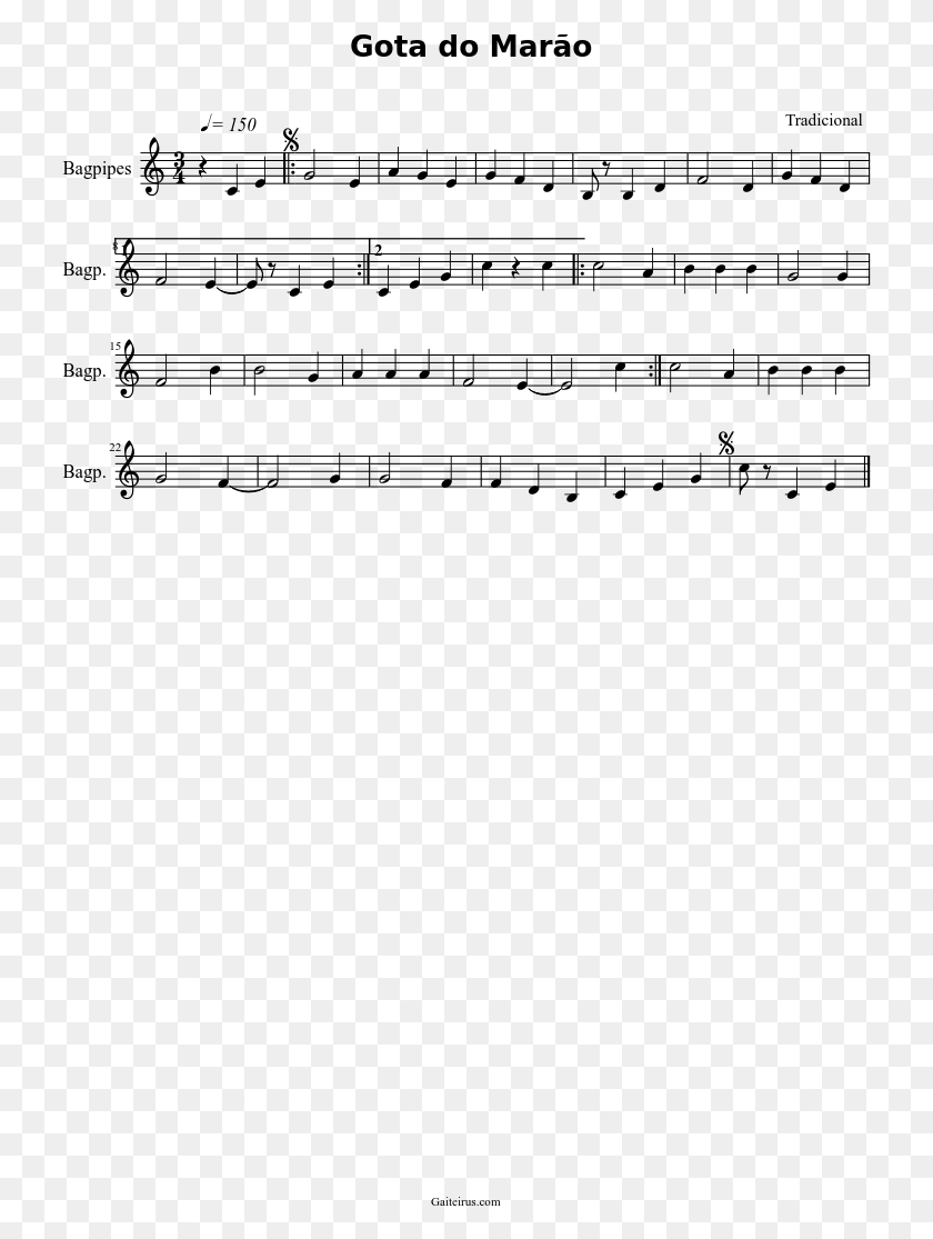 729x1055 Sheet Music 1 Of 1 Pages We Are The Crystal Gems Alto Sax, Gray, World Of Warcraft HD PNG Download
