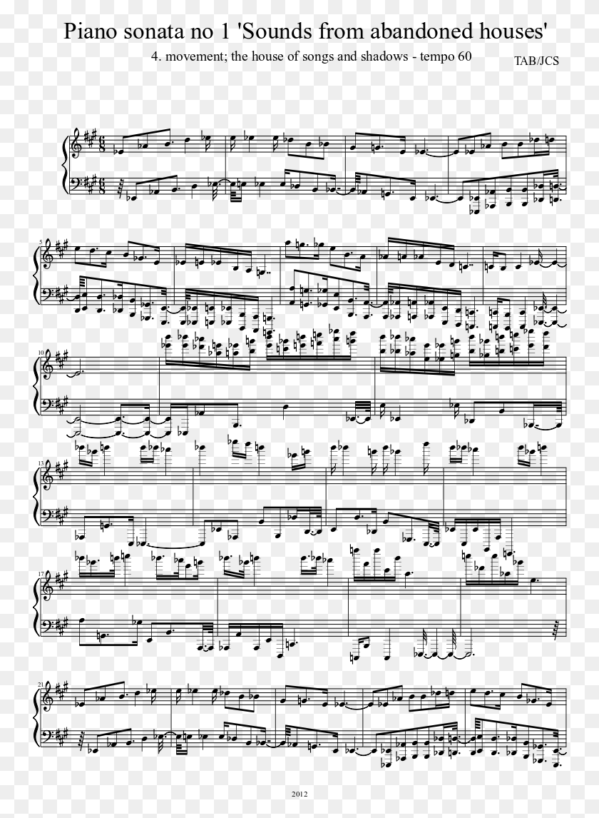 750x1086 Partitura Png