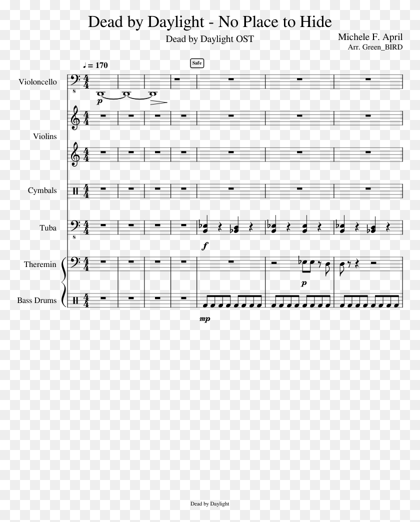 773x984 Partitura Png