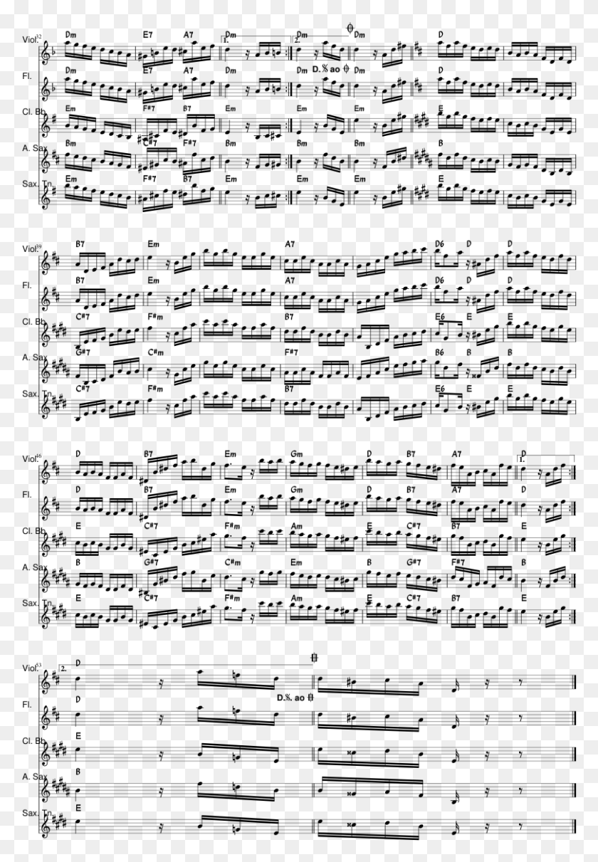 809x1194 Partitura Png