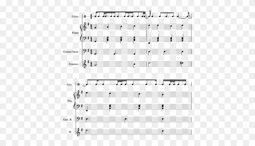 429x420 Partitura Png