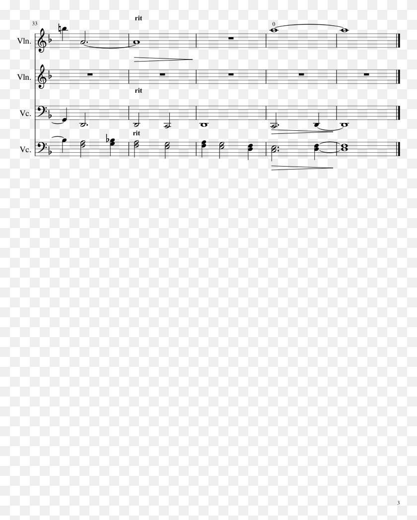 773x989 Partitura Png