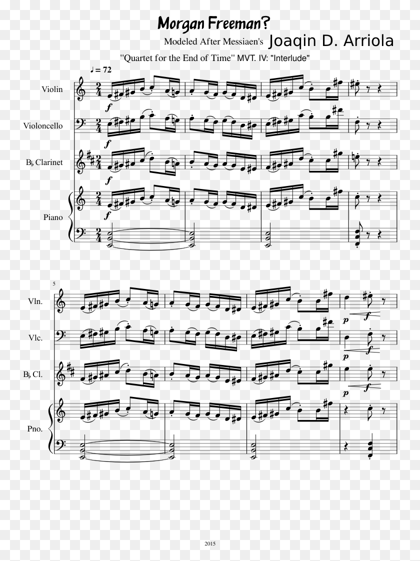 750x1062 Partitura Png