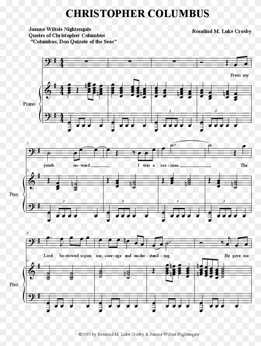 940x1271 Sheet Music Picture Max Richter Piano Sheet Music, Gray, World Of Warcraft HD PNG Download