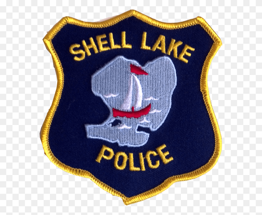 586x628 Shell Lake Police Department Emblem, Logo, Symbol, Trademark HD PNG Download