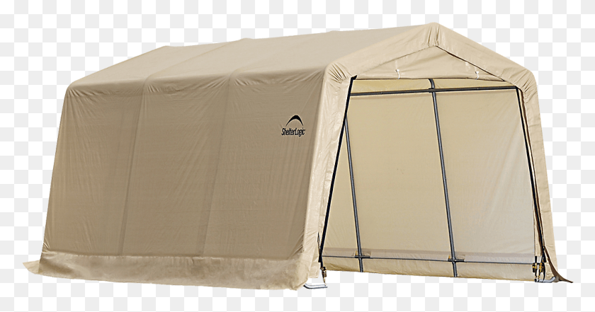 1053x515 Descargar Png Shelterlogic Autoshelter 10X15X8 Ft Shelterlogic, Carpa, Camping, Carpa De Montaña Hd Png