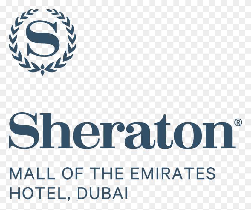 800x660 Descargar Png Sheraton Dubai Mall Of The Emirates Hotel, Sheraton Mall Of The Emirates Hotel, Logotipo De Dubai, Texto, Alfabeto, Cartel Hd Png