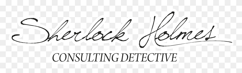 3900x983 Descargar Png / Sherlock Holmes Demostración De Escenario Disponible Para Caligrafía, Texto, Etiqueta, Escritura A Mano Hd Png