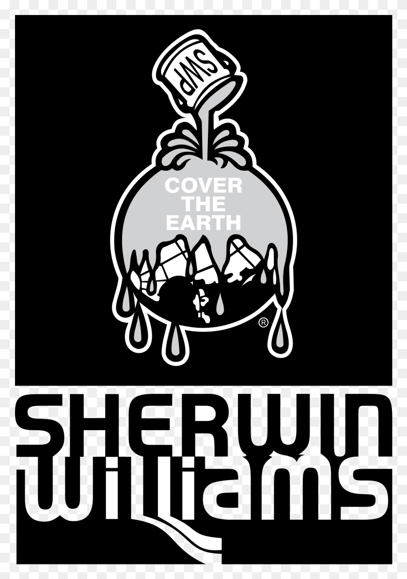 1507x2191 Sherwin Williams Logo Transparent, Stencil, Label, Text HD PNG Download