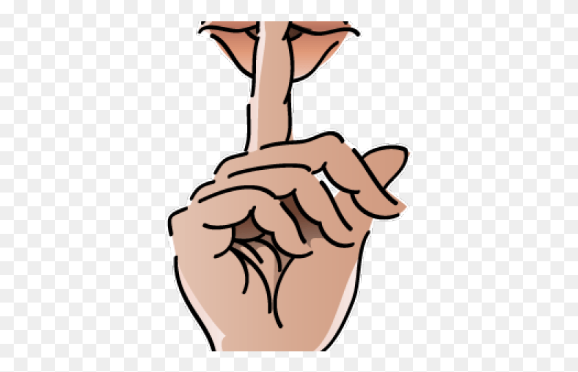 361x481 Shh Cliparts Hand Over Mouth Shh, Fist, Person, Human HD PNG Download