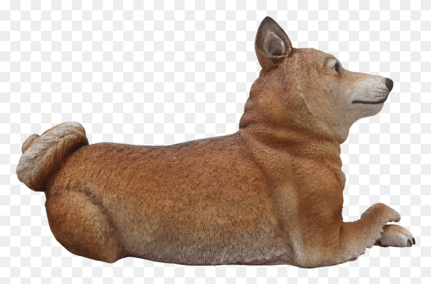 1028x651 Shiba Inu Lying Life Size Resin Dog Statue Companion Dog, Mammal, Animal, Wildlife HD PNG Download