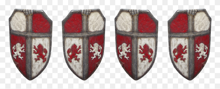 916x330 Shield Armor Knight Middle Ages Historically Shield HD PNG Download