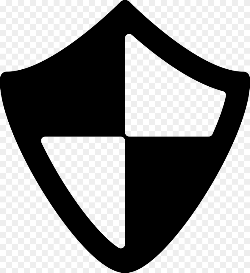 898x980 Shield Checkered Tool Icon Download, Armor Clipart PNG