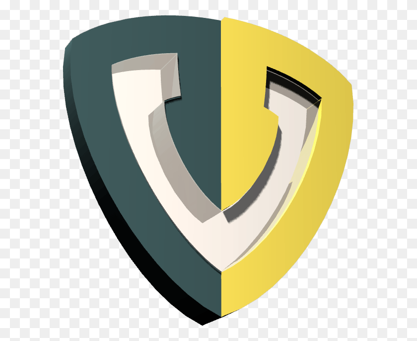 587x626 Shield Logo In 3d, Armor, Tape, Sweets HD PNG Download