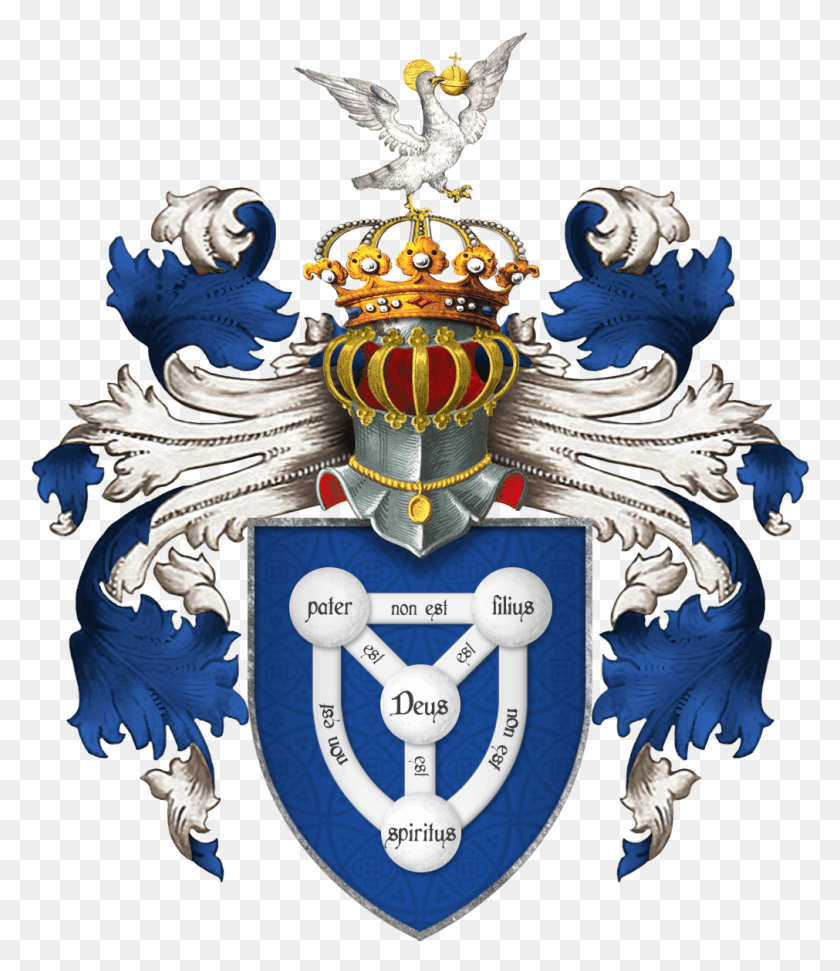 1011x1182 Shield Of The Trinity Aka Arms Of The Faith De Clare Coat Of Arms, Armor HD PNG Download