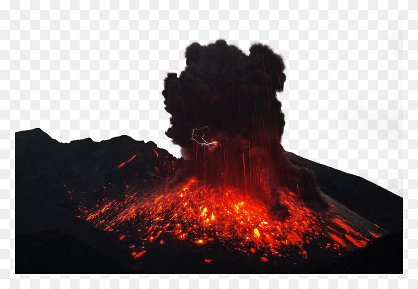 900x600 Shield Volcano, Mountain, Outdoors, Nature HD PNG Download