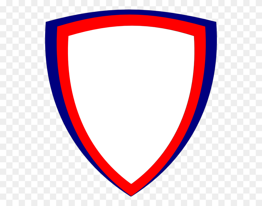 552x600 Shield Wht W Red Border Svg Clip Arts 552 X 600 Px, Armor, Rug HD PNG Download