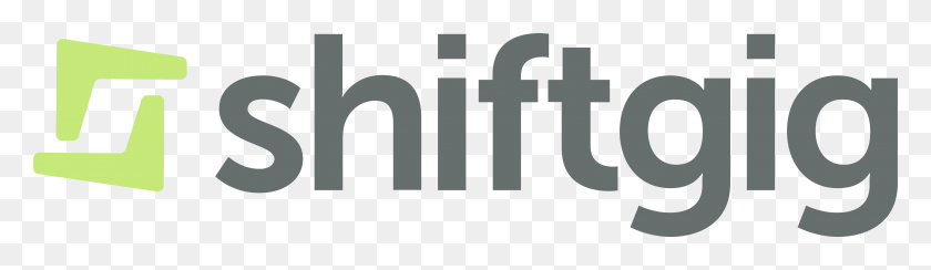 5000x1184 Shiftgig Logo, Text, Number, Symbol HD PNG Download