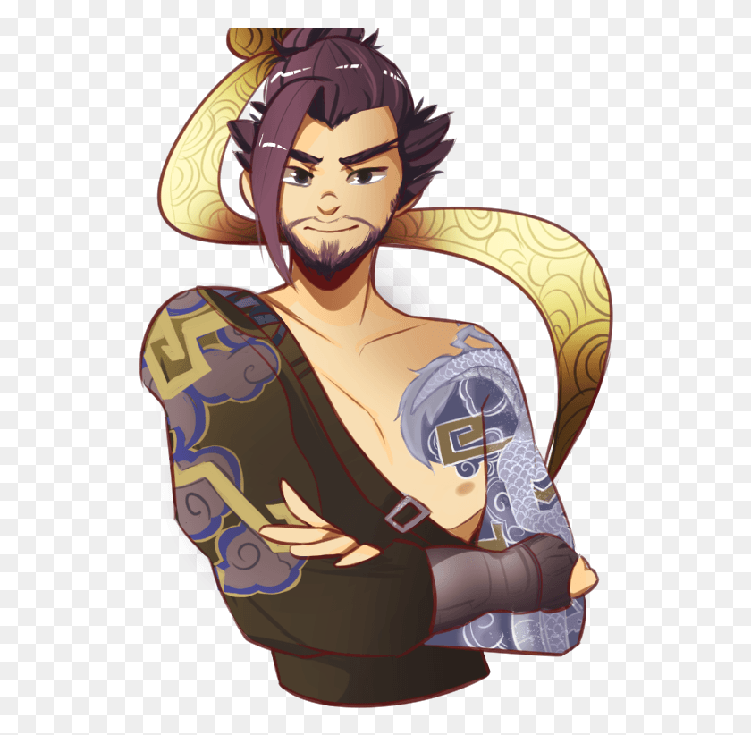 532x762 Shimada Brothers Overwatch Pin Overwatch Drawings Cartoon, Cushion, Person, Human HD PNG Download