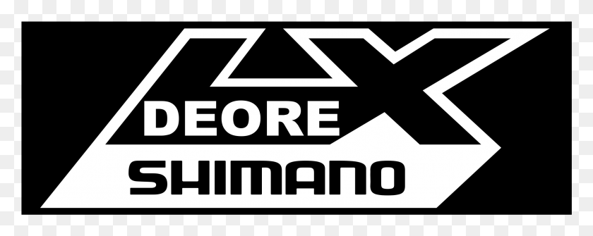 2331x823 Shimano Deore Lx Logo Transparent Shimano Deore Lx Logo, Label, Text, Symbol HD PNG Download