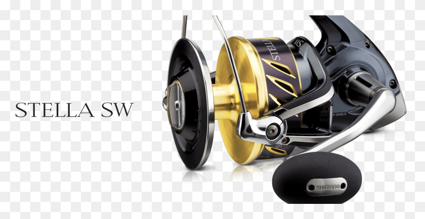 1668x801 Shimano Fishing Reel Stella, Machine, Motor, Engine HD PNG Download