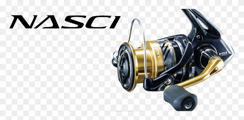 1205x546 Shimano Nasci Spinning Reel Shimano Spinning Reels, Steamer, Goggles, Accessories HD PNG Download
