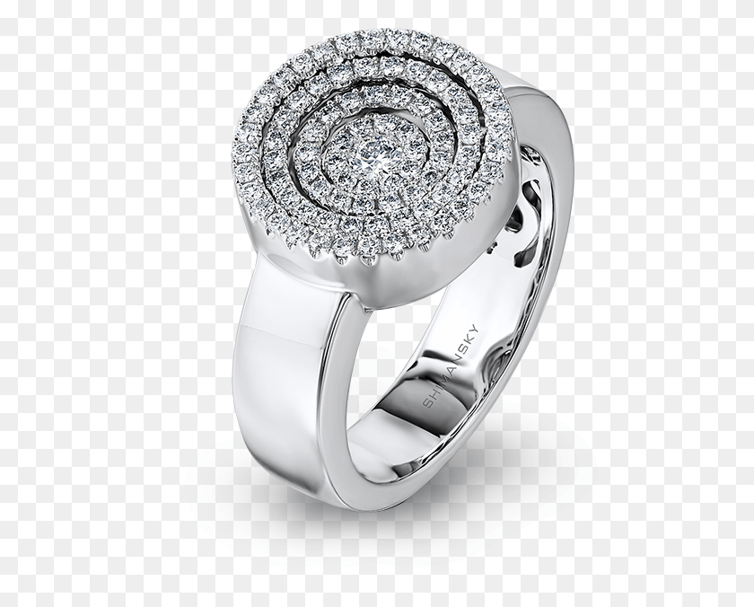 552x616 Shimansky Starlight Round Shape Diamond Ring Pre Engagement Ring, Ring, Jewelry, Accessories HD PNG Download