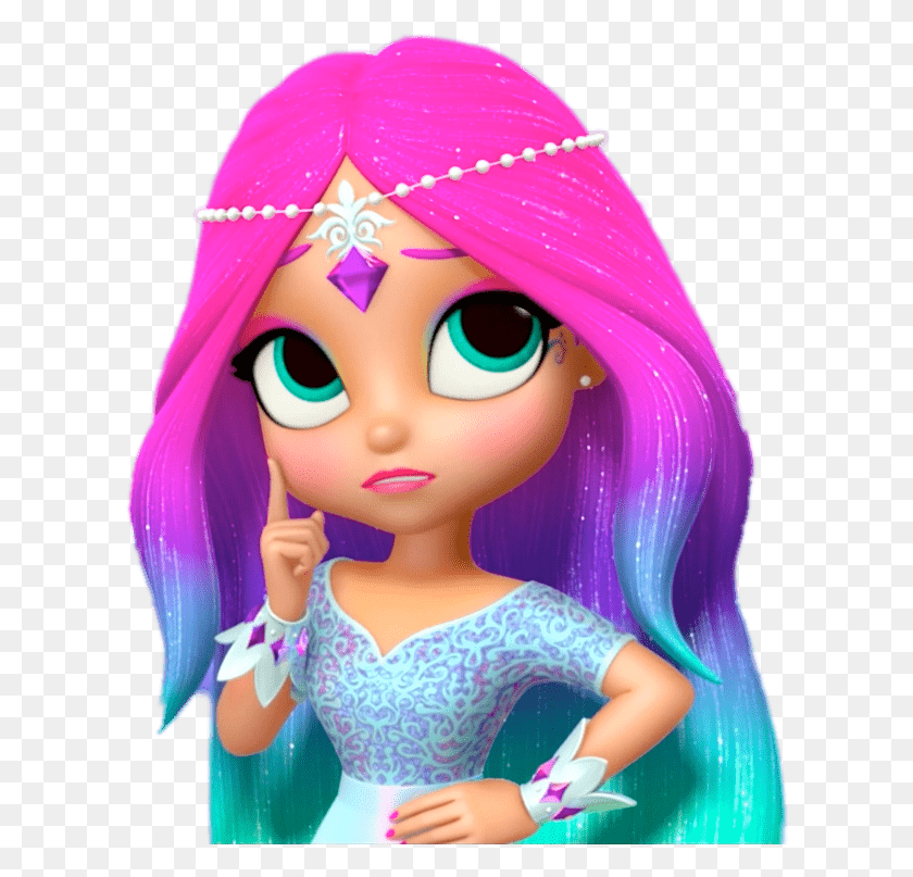 610x747 Shimmer And Shine Imma Shimmer And Shine Emma, Doll, Toy, Person HD PNG Download