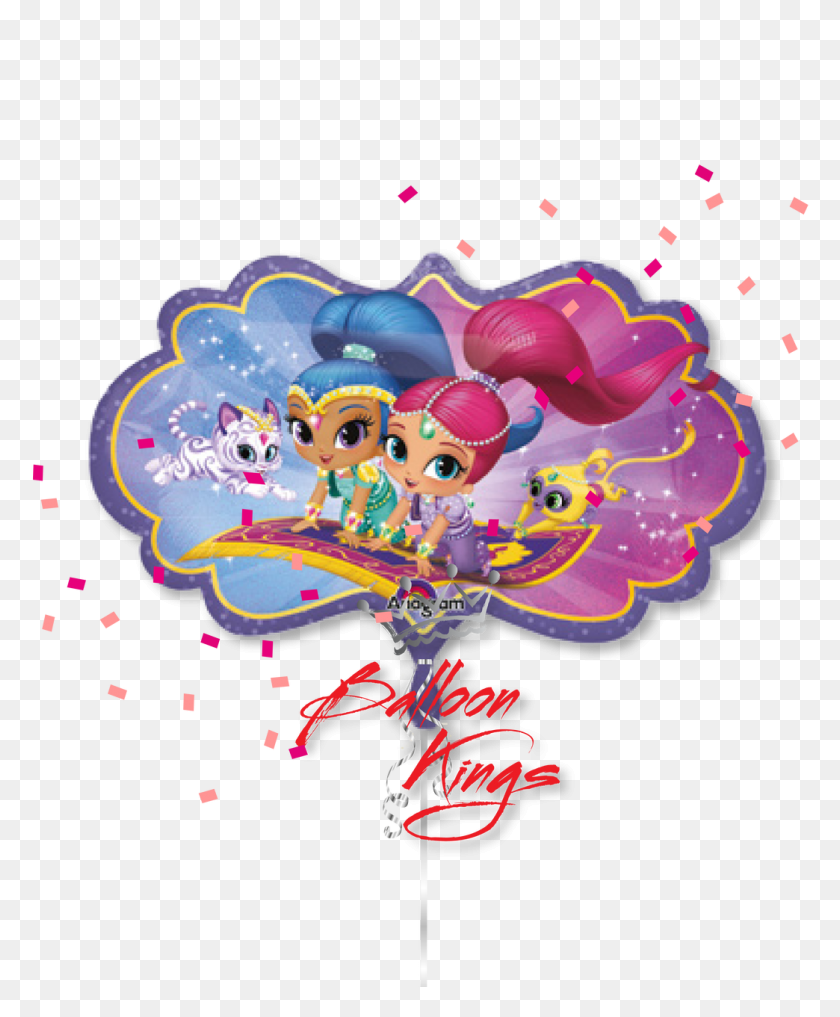 1044x1281 Shimmer And Shine Shimmer And Shine Happy Birthday, Graphics, Crowd HD PNG Download