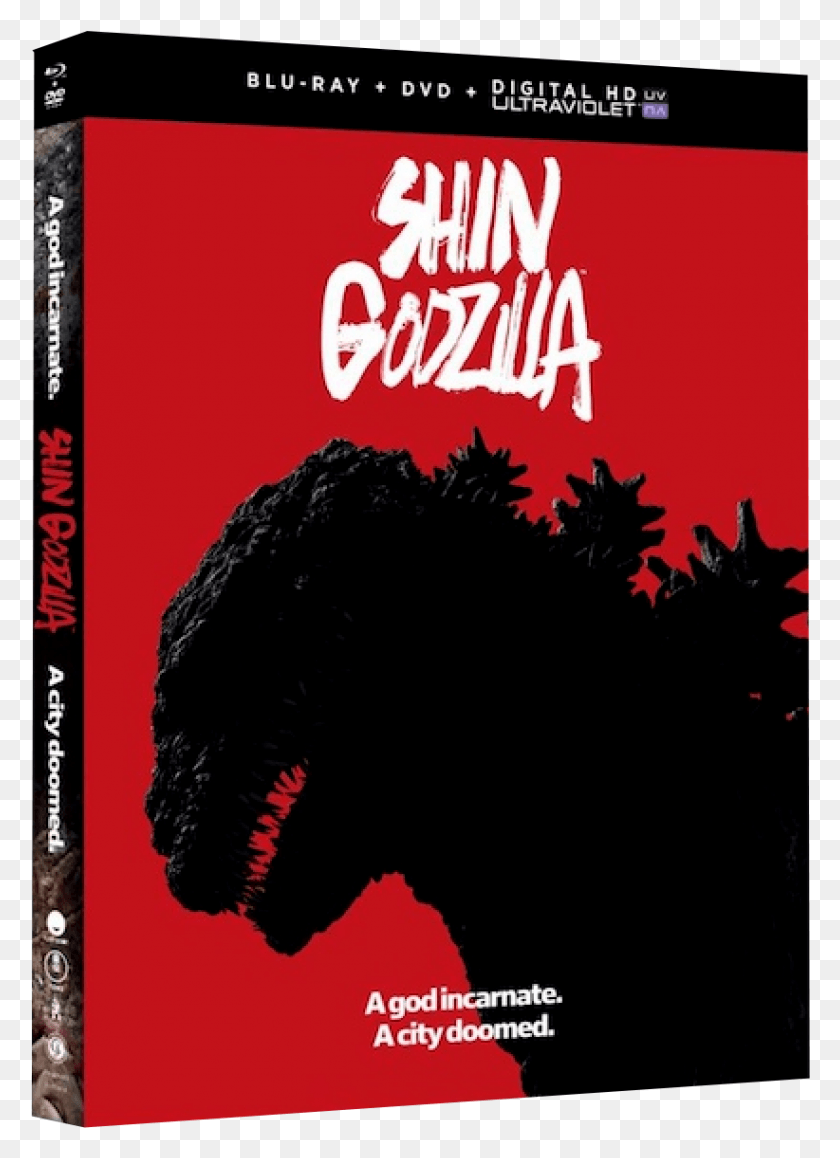 822x1158 Shin Godzilla Shin Godzilla Blu Ray, Poster, Advertisement, Book HD PNG Download