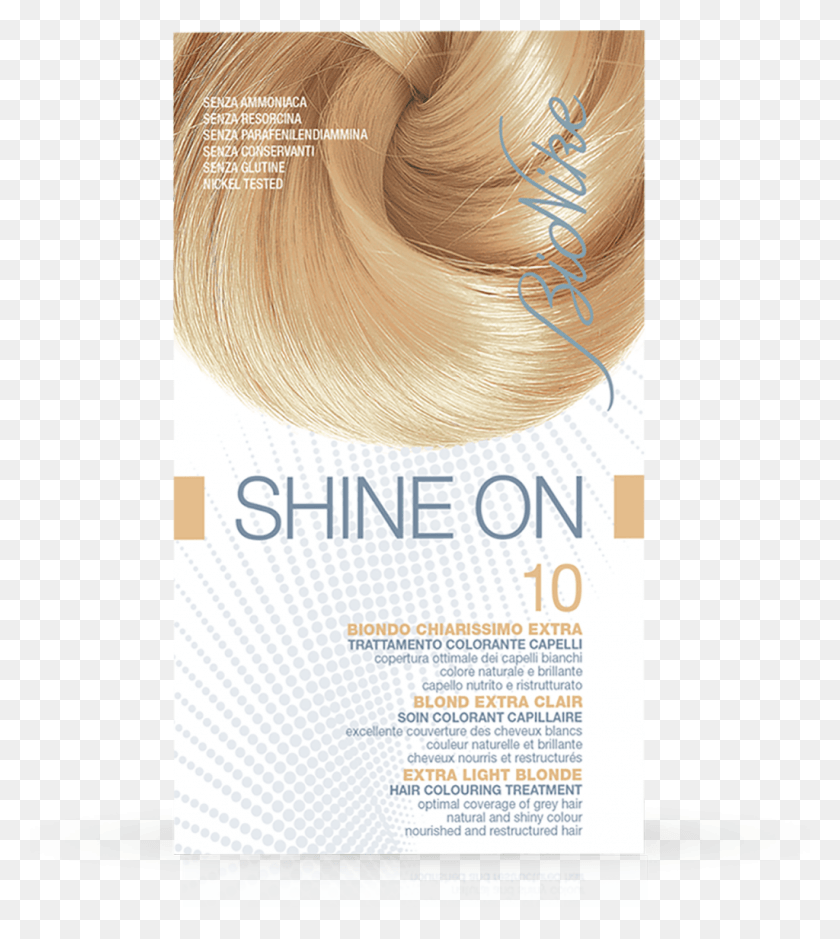 1024x1155 Shine On 10 Extra Light Blonde Hair Colouring Treatment Bionike Shine On, Poster, Advertisement, Flyer HD PNG Download
