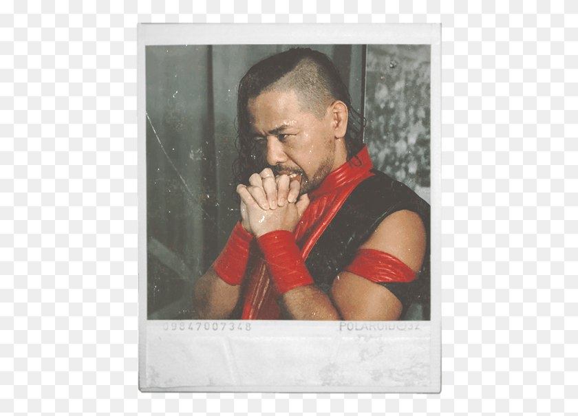 448x545 Shinsuke Nakamura Wwe Sunnytkm23 Picture Frame, Person, Human, Face HD PNG Download