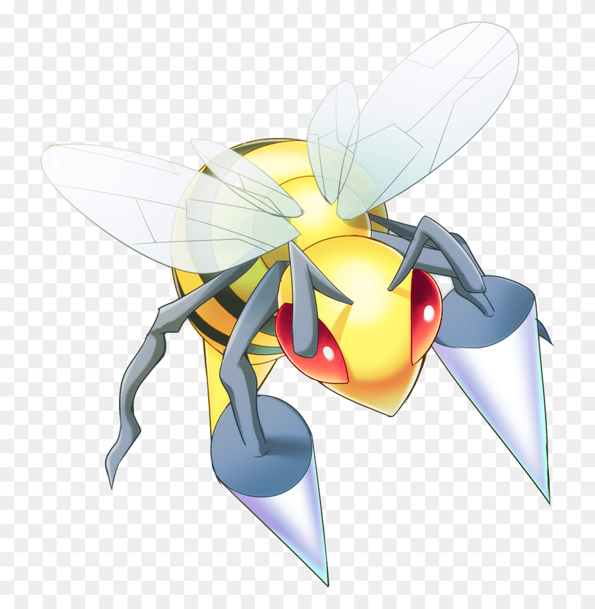 726x800 Shiny Beedrill Beedrill, Wasp, Bee, Insect HD PNG Download