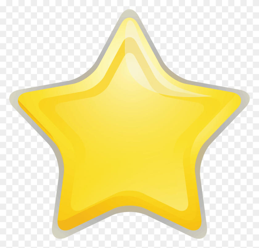 1024x977 Shiny Cartoon Star, Symbol, Star Symbol HD PNG Download