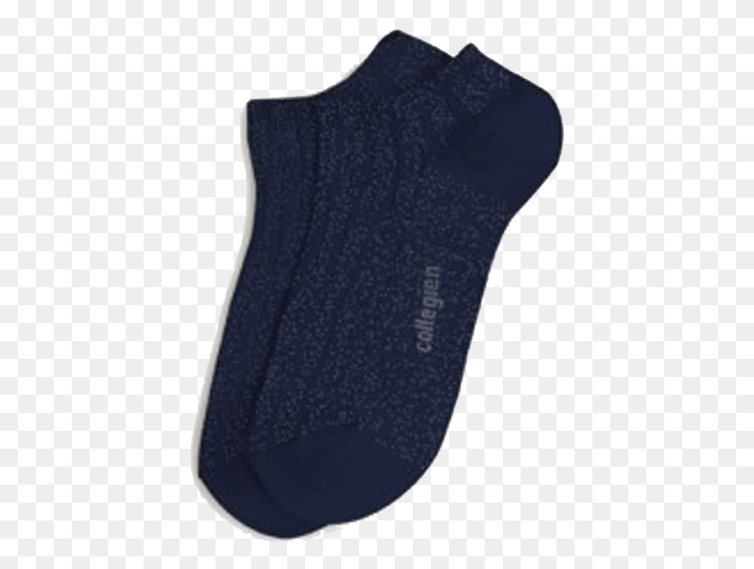 418x574 Shiny Dark Blue Ankle Socks With Silver Speckles Sock, Clothing, Apparel, Mat Descargar Hd Png