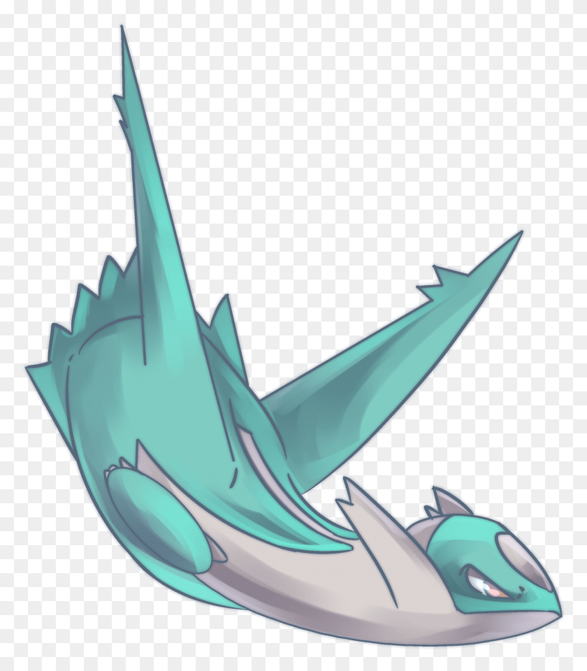 1239x1431 Shiny Latios The Infinite Speedster28th Of These Shiny Latios, Animal, Shark, Sea Life HD PNG Download