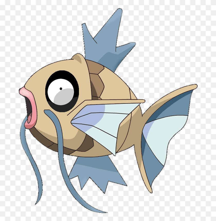 698x797 Shiny Magikarp Pokemon Let39s Go Shiny Magikarp Transparent Background, Animal, Mammal, Wildlife HD PNG Download