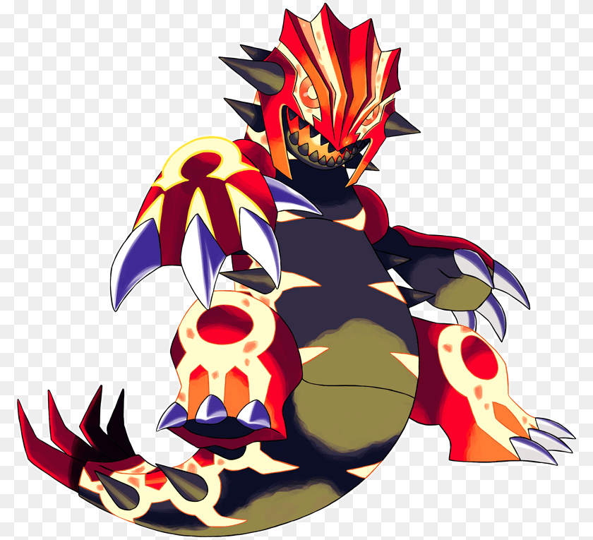 Shiny Mega Groudon, Electronics, Hardware, Dragon PNG