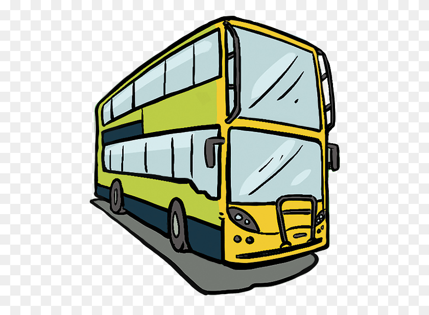 496x558 Descargar Png / Bus Turístico Png