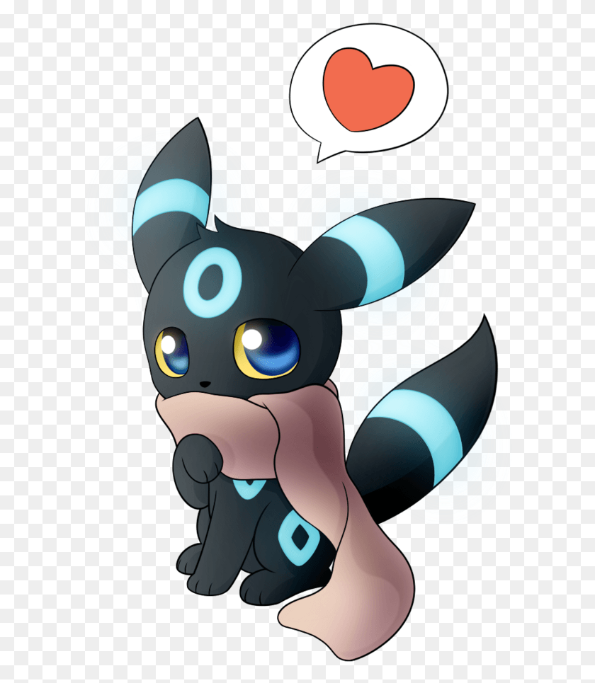 638x905 Shiny Umbreon Cute Chibi Shiny Umbreon, Toy, Graphics HD PNG Download