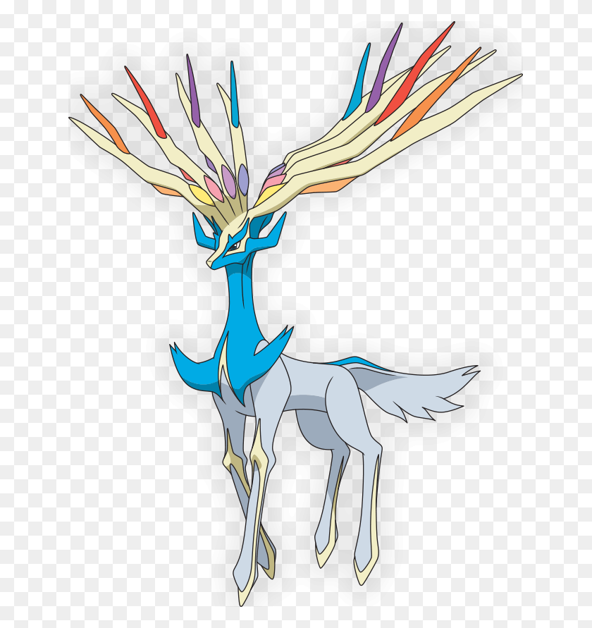 645x831 Shiny Xerneas Shiny Yveltal Zygarde To Be Available Shiny Xerneas, Antelope, Wildlife, Mammal HD PNG Download