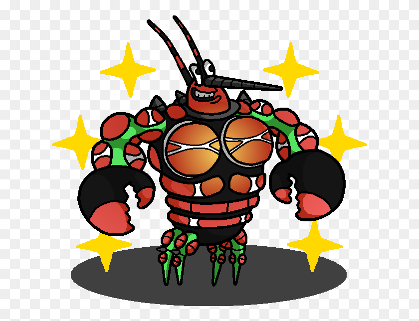 633x584 Descargar Png Shinybuzzwole By Shawarmachine Dbmh83Y Larry The Lobster, Graphics, Paper Hd Png