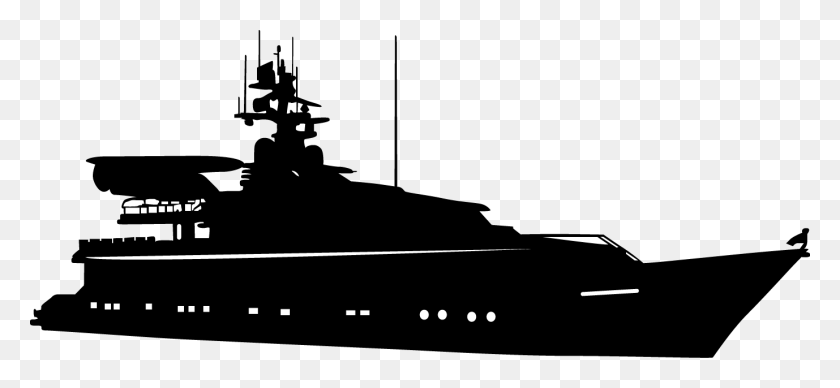 1378x580 Ship Silhouettes Command Ship, Military, Vehicle, Transportation HD PNG Download