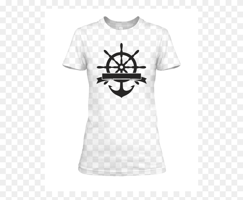 530x630 Ship Wheel Anchor Dream Theater Shirt, Clothing, Apparel, T-shirt HD PNG Download